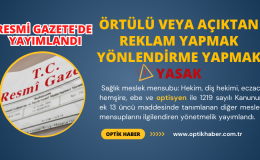 ÖRTÜLÜ VEYA AÇIKTAN REKLAM YAPMAK YÖNLENDİRME YAPMAK YASAK